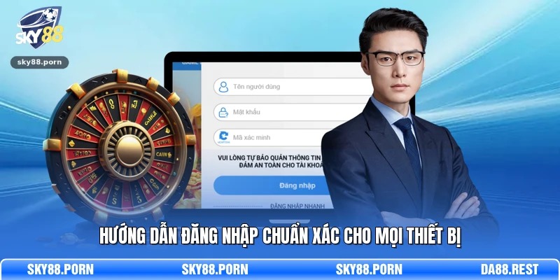 Hướng dẫn đăng nhập chuẩn xác cho mọi thiết bị