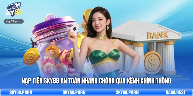 Nạp tiền SKY88 an toàn nhanh chóng qua kênh chính thống