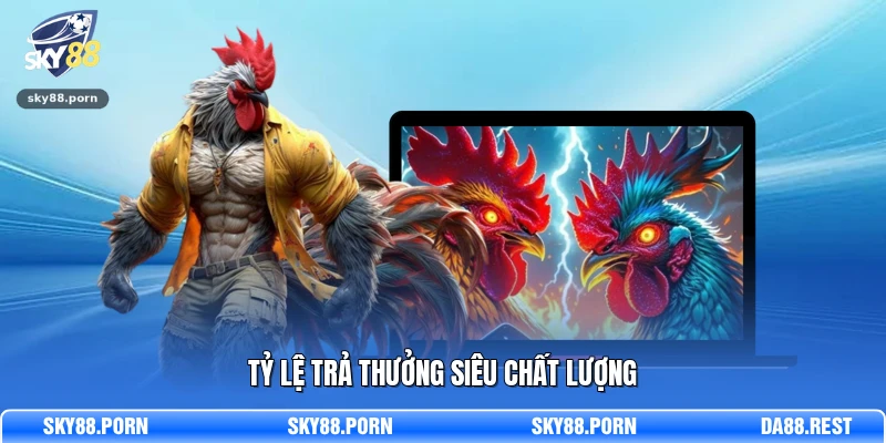 Tỷ lệ trả thưởng siêu chất lượng